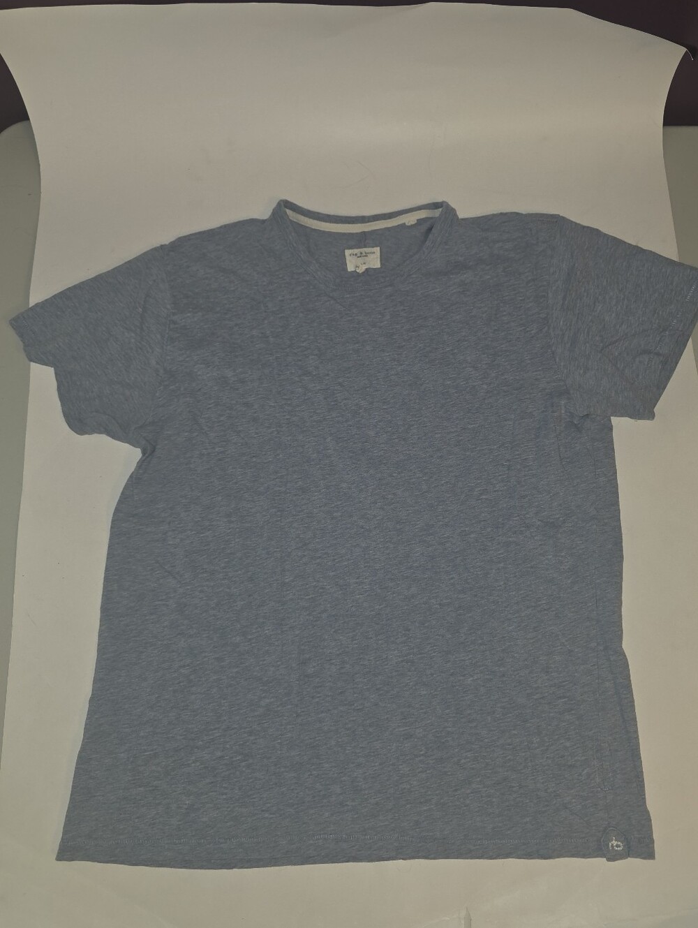 Mens Rag&Bone Tshirt Size L Blue